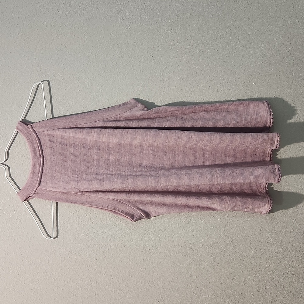 W5 Anthropologie Lavender Purple Knit Halter Top Size Medium - Picture 4 of 4